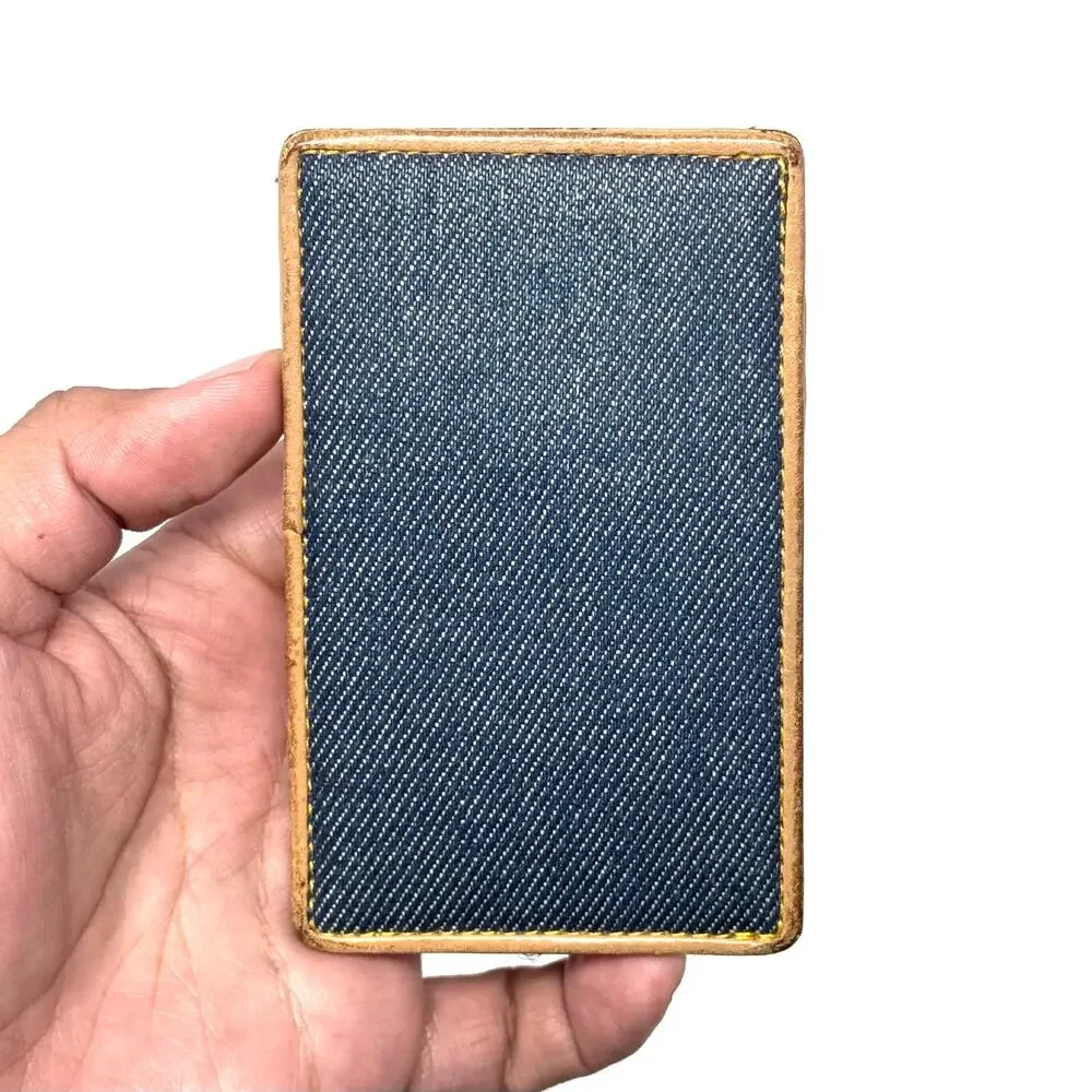 Dior Denim Cardholder Wallet